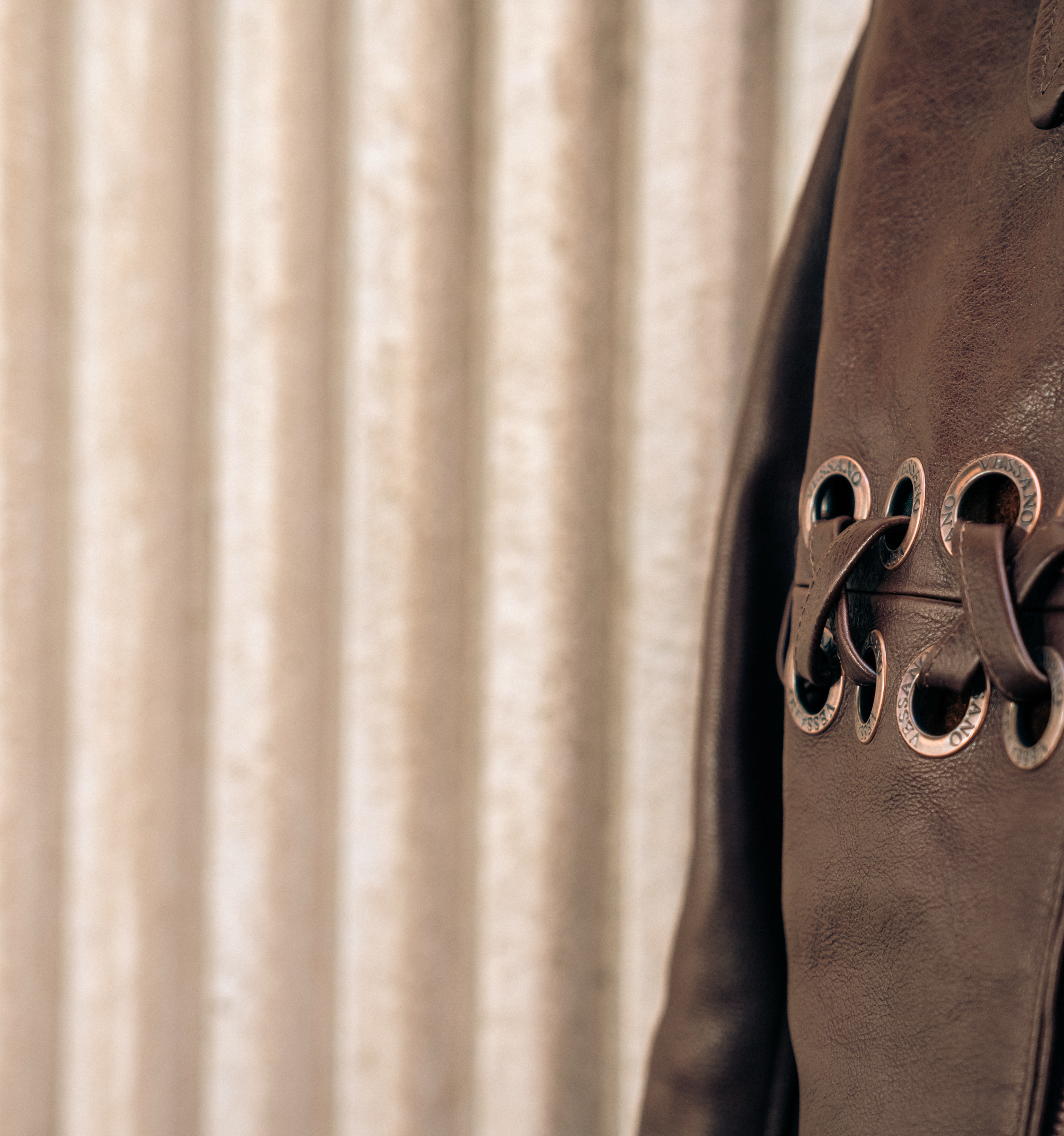 VESSANO Leather Jacket Editorial
